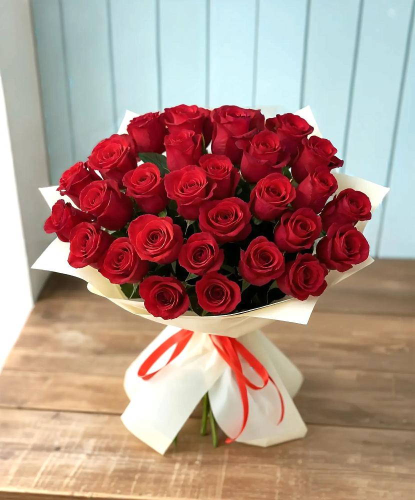 Букет 29 Красных роз в Белой Калитве