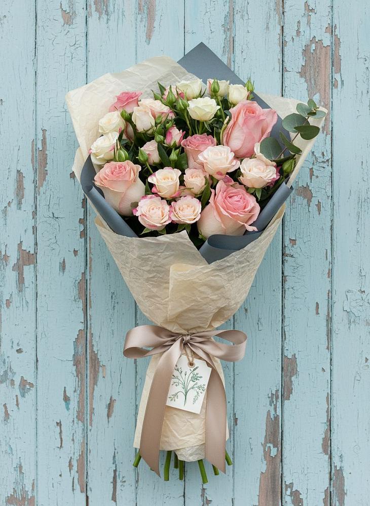 Букет цветов из: Розы в Белой Калитве