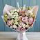 Букет цветов из: Альстромерии и Розы в Белой Калитве