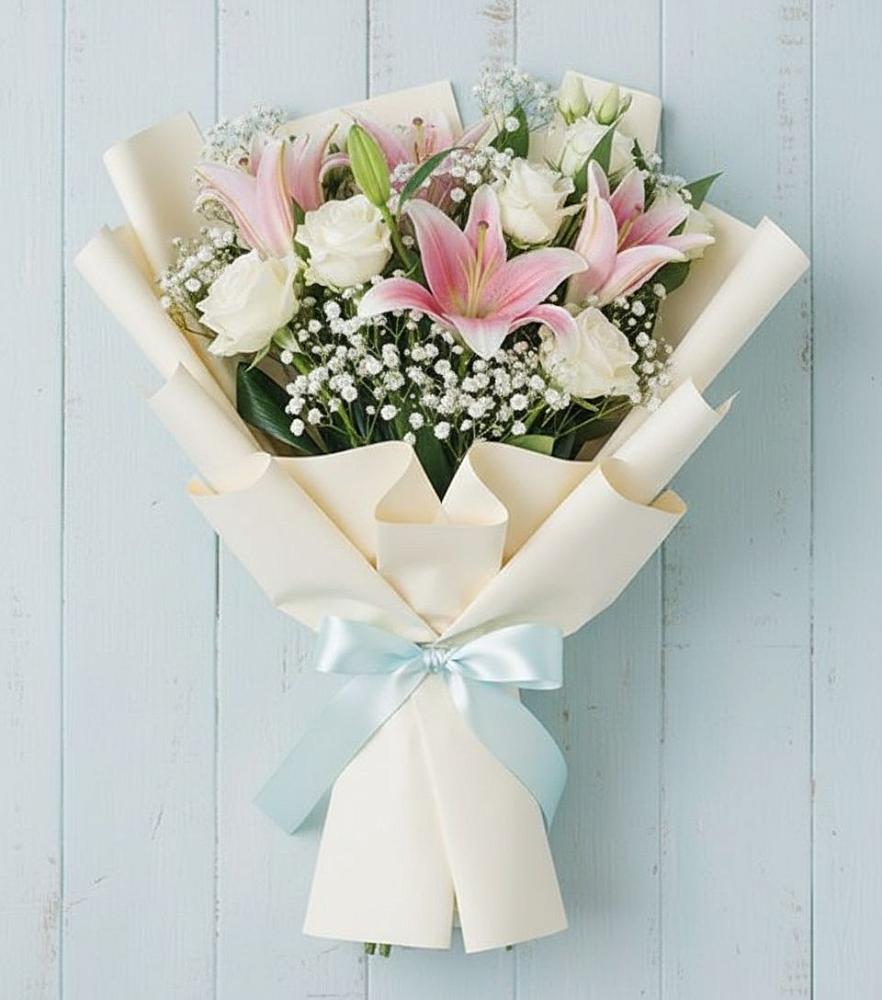 Букет цветов из: Лилии в Белой Калитве