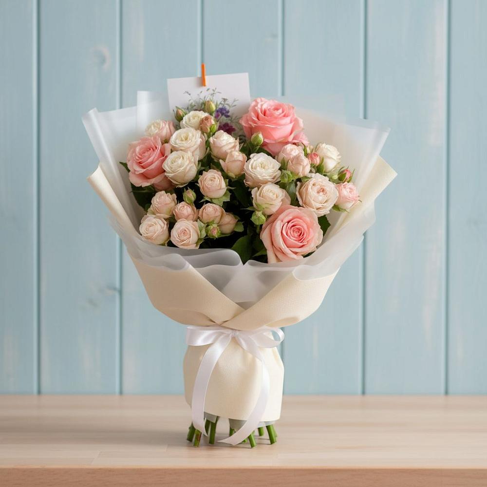 Букет цветов из: Розы в Белой Калитве