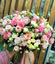 Букет цветов из:  Розы #REPLACE_PRED# Белой Калитве