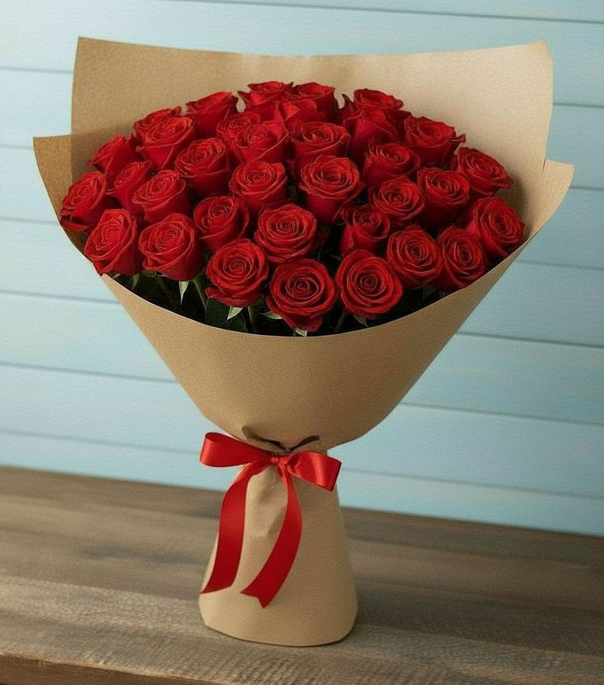 Букет Красные розы Милано в Белой Калитве