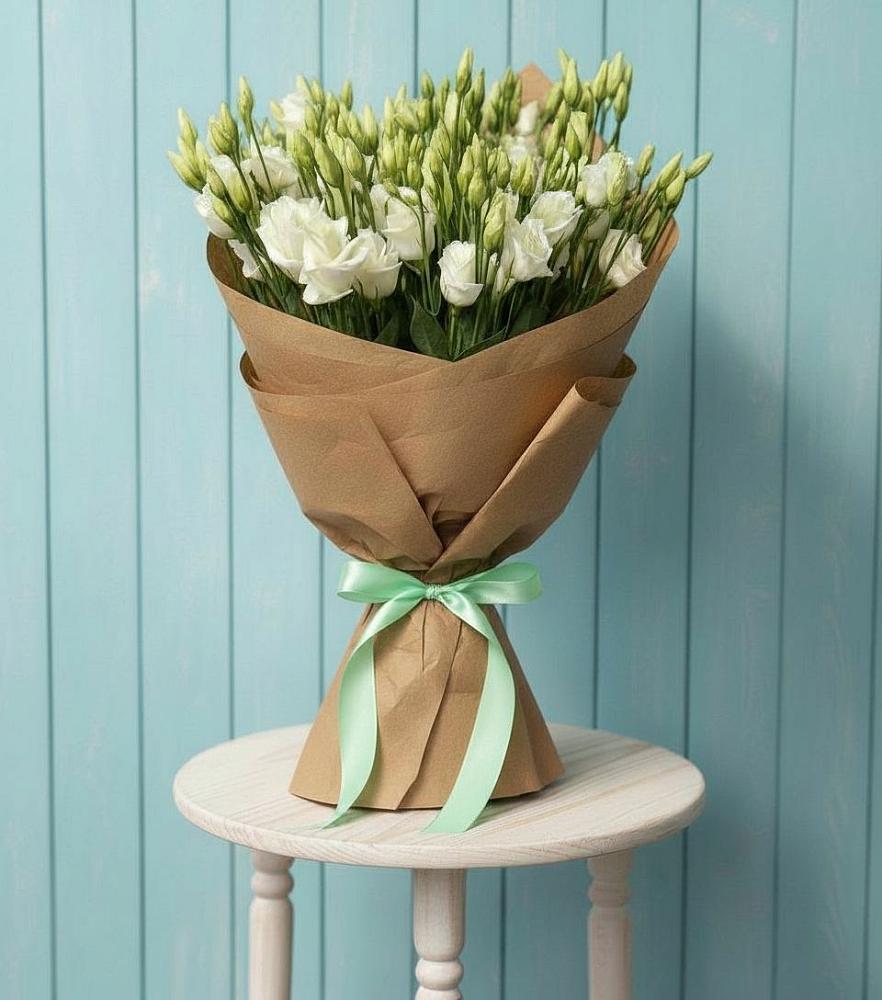 Букет цветов из: Лизиантусы в Белой Калитве