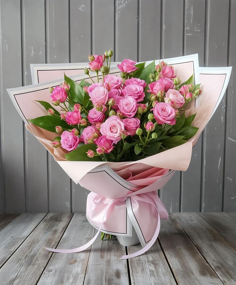 Букет Розовый кустик в Белой Калитве