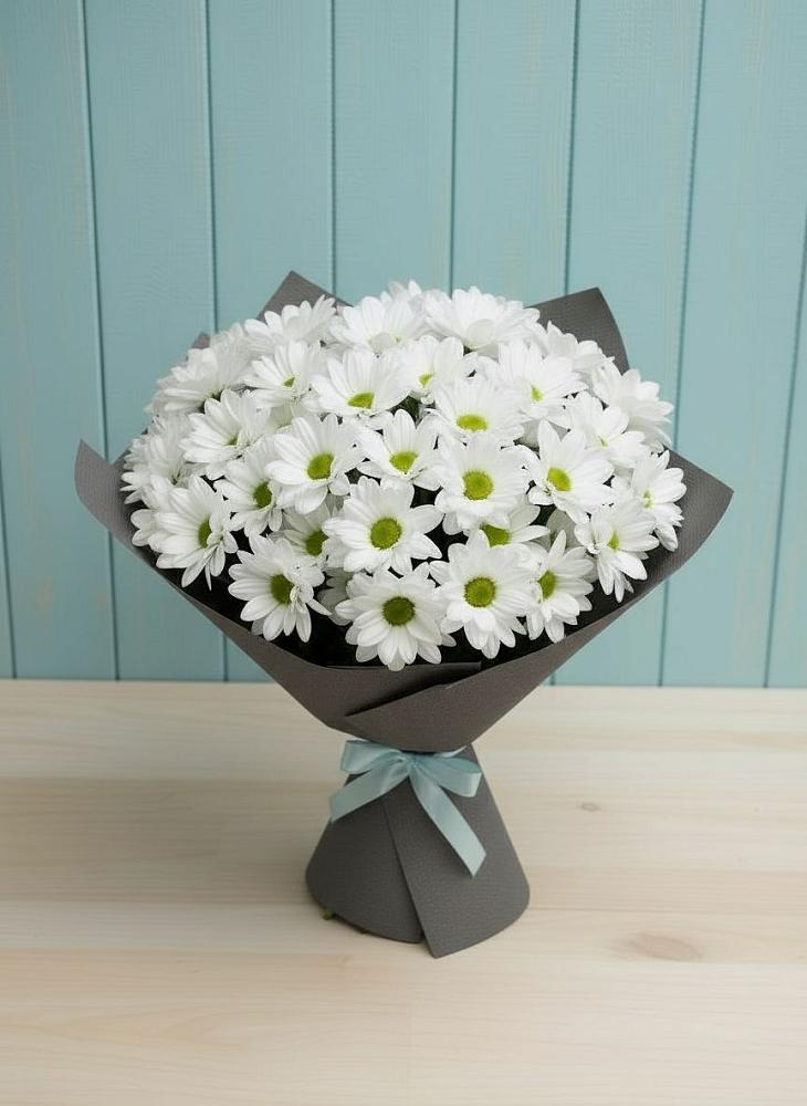 Букет цветов из: Хризантемы в Белой Калитве