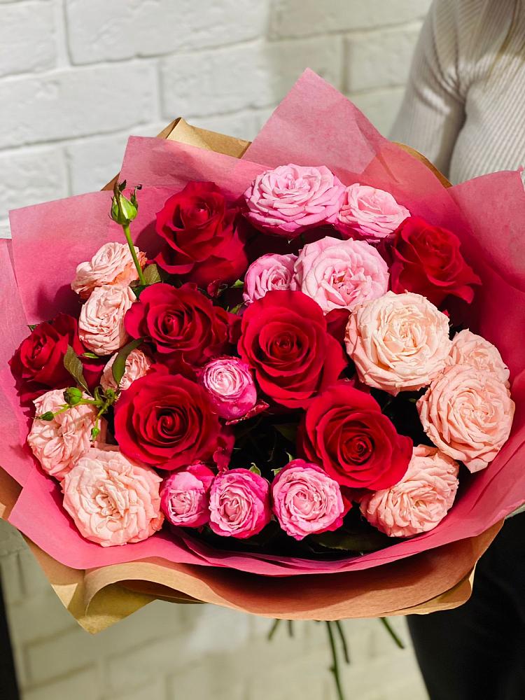 Букет цветов из: Розы в Белой Калитве