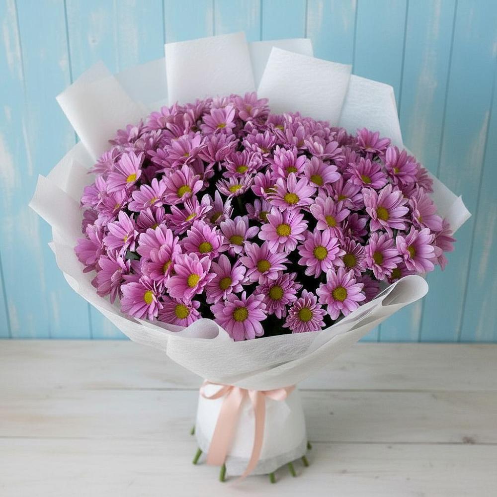 Букет цветов из: Хризантемы в Белой Калитве