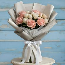 Букет цветов из:  Розы в Белой Калитве