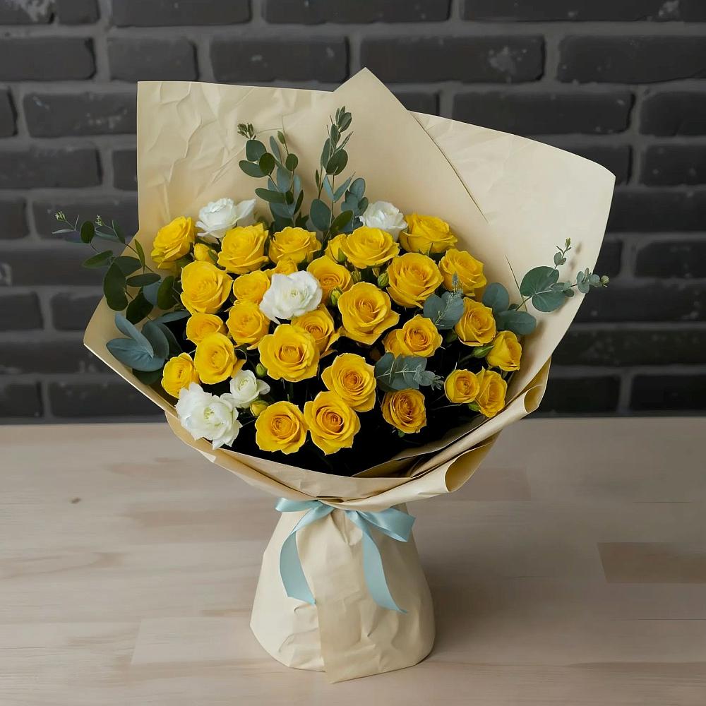 Букет цветов из: Розы в Белой Калитве