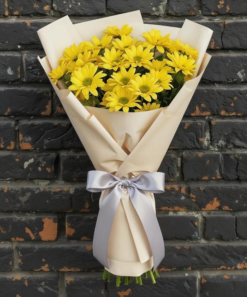 Букет цветов из: Хризантемы в Белой Калитве