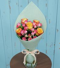 Букет цветов из:  Розы #REPLACE_PRED# Белой Калитве