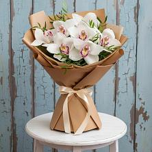 Букет цветов из:  Орхидеи и Розы в Белой Калитве